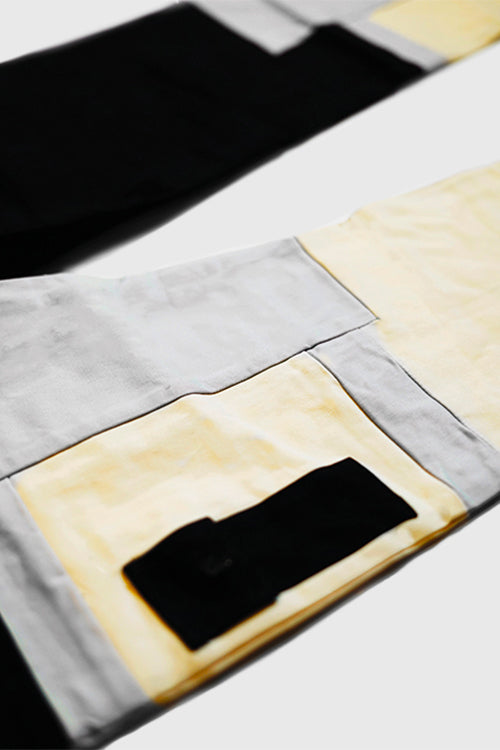 The Hideout Clothing - + Steps Color Blocking Cargo Joggers Pants