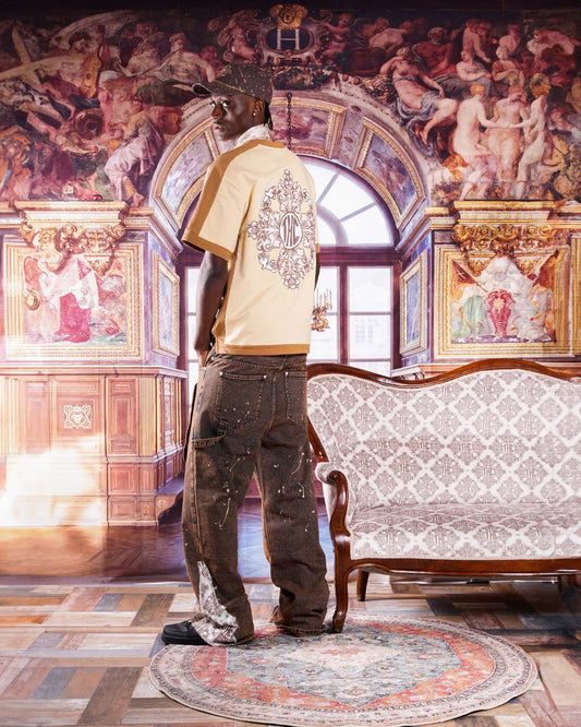 Baroque Flower Oversized Tee