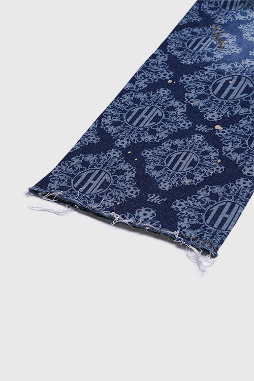 The Hideout Clothing - Laser Etched Painter Flared Denim Jeans